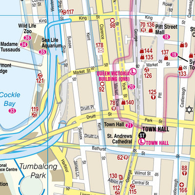 Reise Know-How Verlag Peter Rump GmbH Citymap Sydney 2020 digital map