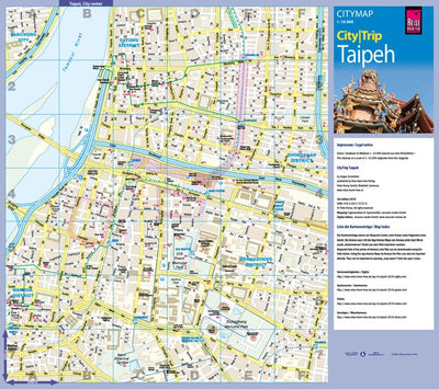 Reise Know-How Verlag Peter Rump GmbH Citymap Taipei 2019 digital map