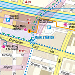 Reise Know-How Verlag Peter Rump GmbH Citymap Taipei 2019 digital map