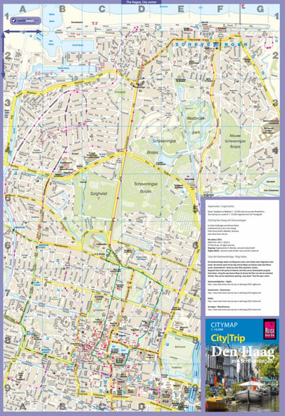 Reise Know-How Verlag Peter Rump GmbH Citymap The Hague 2024 digital map