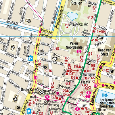 Reise Know-How Verlag Peter Rump GmbH Citymap The Hague 2024 digital map