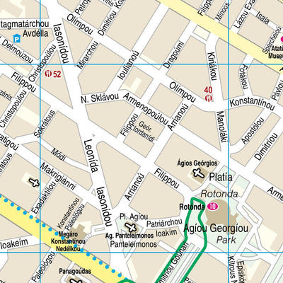 Reise Know-How Verlag Peter Rump GmbH Citymap Thessaloniki 2024 digital map