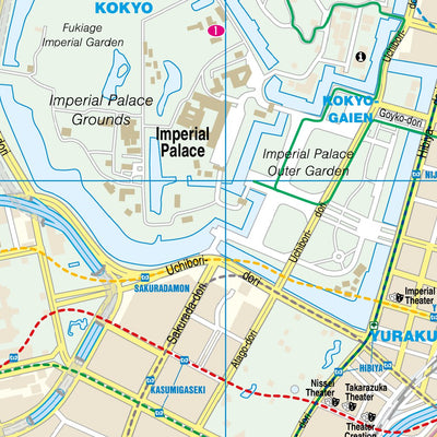 Reise Know-How Verlag Peter Rump GmbH Citymap Tokyo 2019 digital map