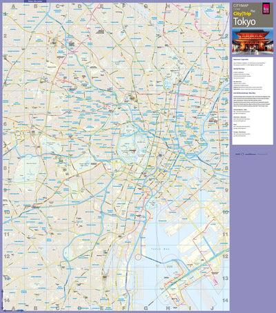 Reise Know-How Verlag Peter Rump GmbH Citymap Tokyo 2019 (PLUS) digital map