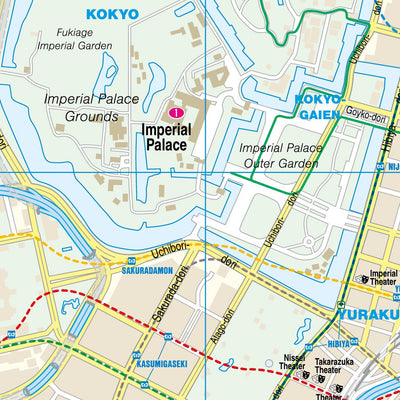 Reise Know-How Verlag Peter Rump GmbH Citymap Tokyo 2024 digital map