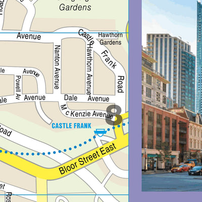 Reise Know-How Verlag Peter Rump GmbH Citymap Toronto 2022 digital map