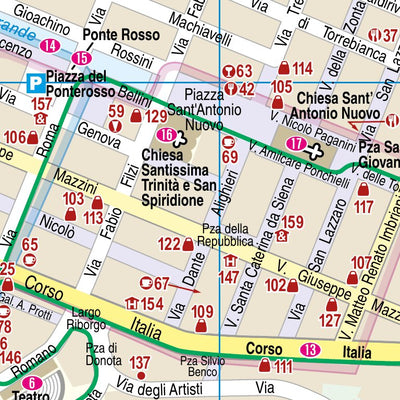 Reise Know-How Verlag Peter Rump GmbH Citymap Trieste 2024 digital map