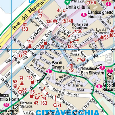 Reise Know-How Verlag Peter Rump GmbH Citymap Trieste 2024 digital map