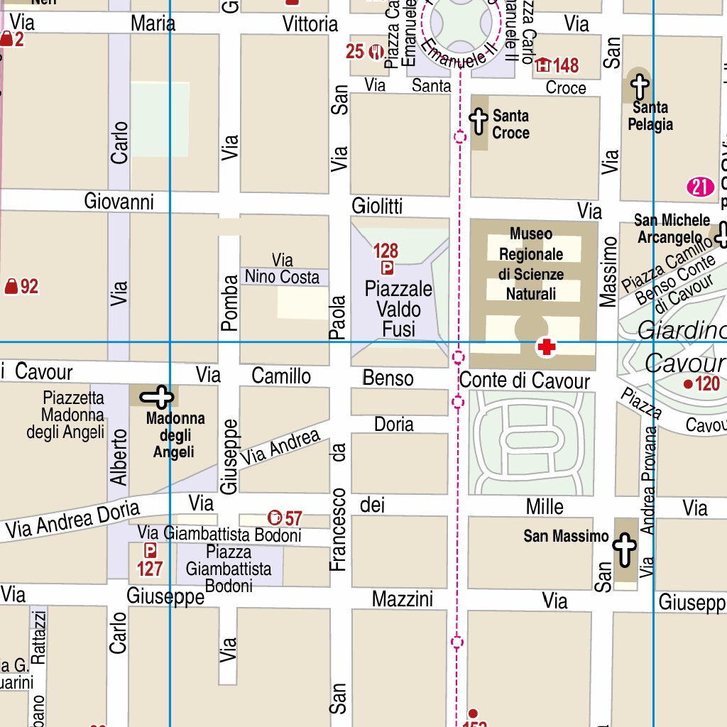 Turín In Maps Citymap Turin 2020 Map by Reise Know-How Verlag Peter Rump GmbH ...