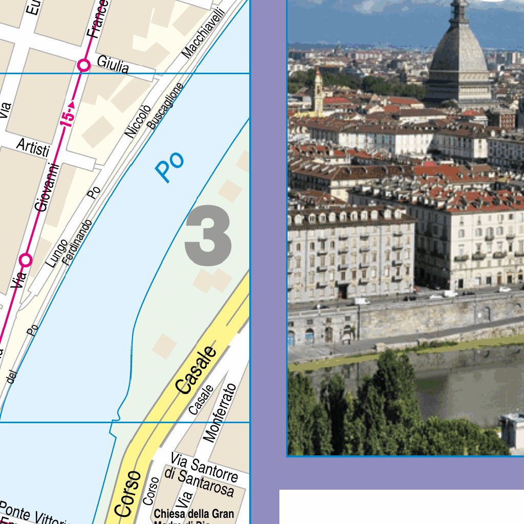 Turín In Maps Citymap Turin 2020 Map by Reise Know-How Verlag Peter Rump GmbH ...