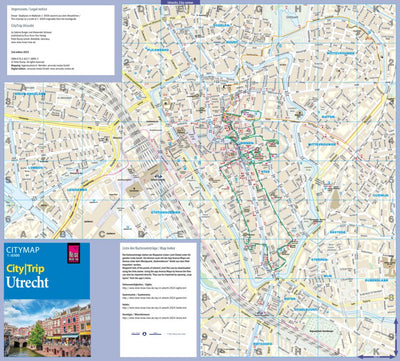 Reise Know-How Verlag Peter Rump GmbH Citymap Utrecht 2024 digital map