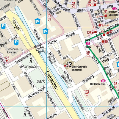 Reise Know-How Verlag Peter Rump GmbH Citymap Utrecht 2024 digital map