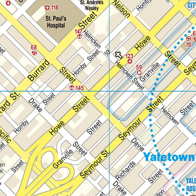 Reise Know-How Verlag Peter Rump GmbH Citymap Vancouver 2024 digital map