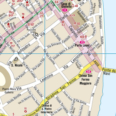 Reise Know-How Verlag Peter Rump GmbH Citymap Verona 2019 digital map