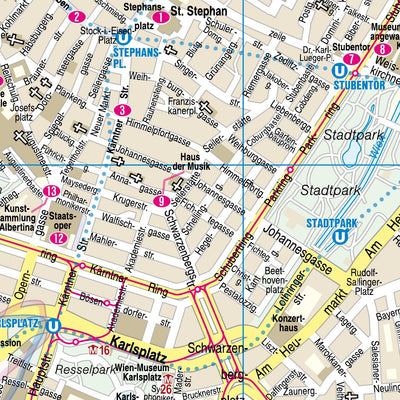Reise Know-How Verlag Peter Rump GmbH Citymap Vienna PLUS 2023 digital map