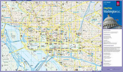 Reise Know-How Verlag Peter Rump GmbH Citymap Washington 2019 digital map