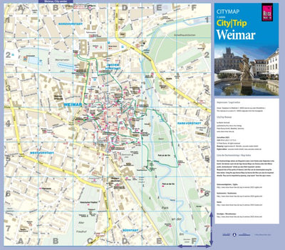 Reise Know-How Verlag Peter Rump GmbH Citymap Weimar 2023 digital map