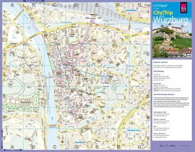 Reise Know-How Verlag Peter Rump GmbH Citymap Wuerzburg 2020 digital map