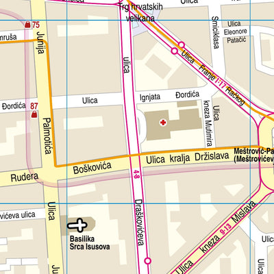 Reise Know-How Verlag Peter Rump GmbH Citymap Zagreb 2024 digital map
