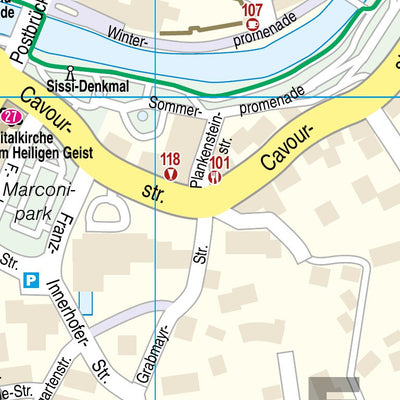 Reise Know-How Verlag Peter Rump GmbH Citymap2 Merano 2024 digital map