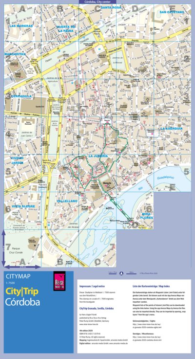 Reise Know-How Verlag Peter Rump GmbH Citymap3 Cordoba 2020 digital map