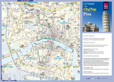 Reise Know-How Verlag Peter Rump GmbH Citymap3 Pisa 2022 digital map