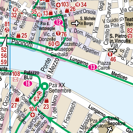 Citymap3 Pisa 2026 Map by Reise Know-How Verlag Peter Rump GmbH ...
