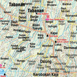 Reise Know-How Verlag Peter Rump GmbH Islandmap Bali 2020 digital map