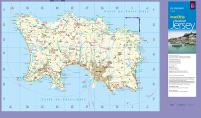 Reise Know-How Verlag Peter Rump GmbH Islandmap Jersey 2024 digital map