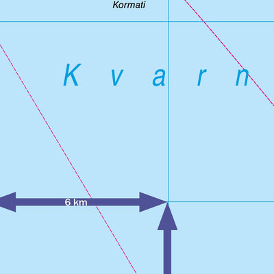 Reise Know-How Verlag Peter Rump GmbH Islandmap Kvarner 2024 digital map