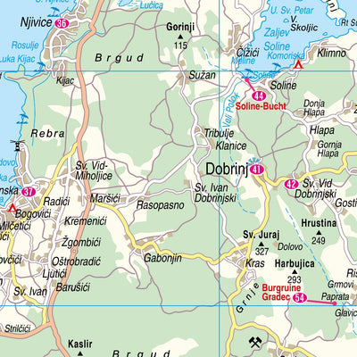 Reise Know-How Verlag Peter Rump GmbH Islandmap Kvarner 2024 digital map