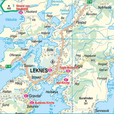 Reise Know-How Verlag Peter Rump GmbH Islandmap Lofoten 2024 digital map