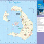 Reise Know-How Verlag Peter Rump GmbH Islandmap Santorini 2020 digital map
