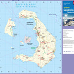 Reise Know-How Verlag Peter Rump GmbH Islandmap Santorini 2024 digital map