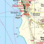 Reise Know-How Verlag Peter Rump GmbH Islandmap Santorini 2024 digital map