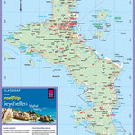 Reise Know-How Verlag Peter Rump GmbH Islandmap Seychelles - Mahé 2018 digital map