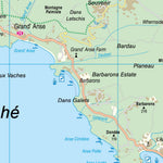 Reise Know-How Verlag Peter Rump GmbH Islandmap Seychelles - Mahé 2018 digital map