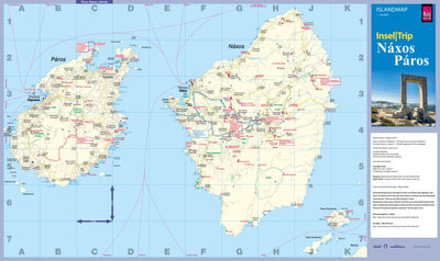Reise Know-How Verlag Peter Rump GmbH Islandmap2 Paros 2022 digital map