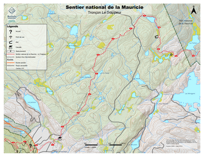 Parc récréoforestier de Saint-Mathieu-du-Parc – Secteur Est - Tronçon Le Trappeur Preview 1
