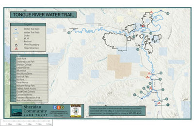 RESPEC Tongue River Water Trail Overall digital map