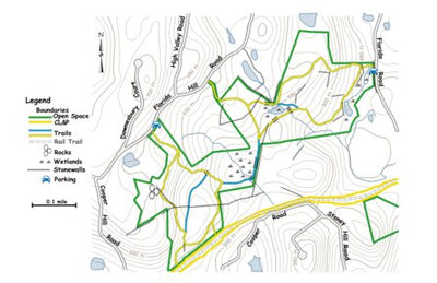 Ridgefield Conservation Commission Florida Refuge WB digital map