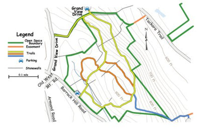 Ridgefield Conservation Commission Levy Park WB digital map