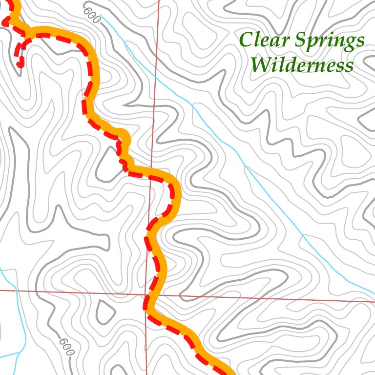 Godwin Trail Loops One-Day Hike Map by River to River Trail Society ...