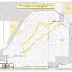 Horse Creek One-Day Hike Map Preview 1