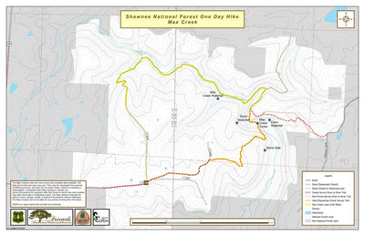 Max Creek One-Day Hike Map Preview 1