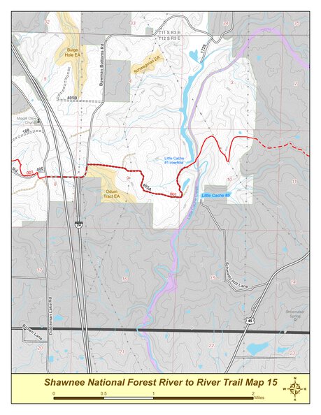 River to River Trail Map 15 Preview 1