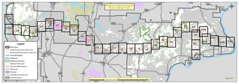 River to River Trail Overview Map Preview 1