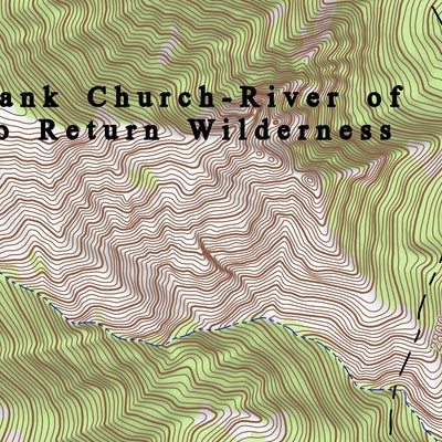 RiverMaps - Middle Fork & Main Salmon (Map 10) Preview 2