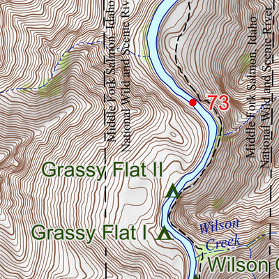RiverMaps - Middle Fork & Main Salmon (Map 4) Preview 2