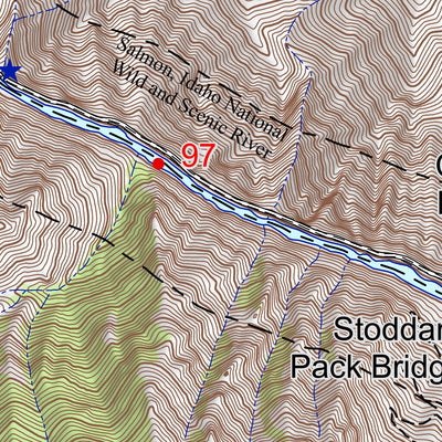 RiverMaps - Middle Fork & Main Salmon (Map 5) Preview 3